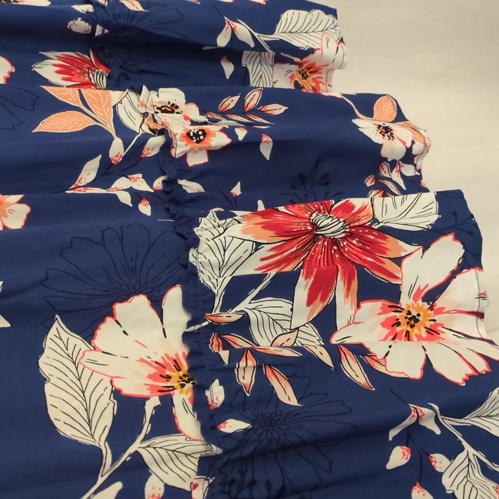 Isabel Maternity Floral Smocked Top Maxi Dress - Picture 3 of 7